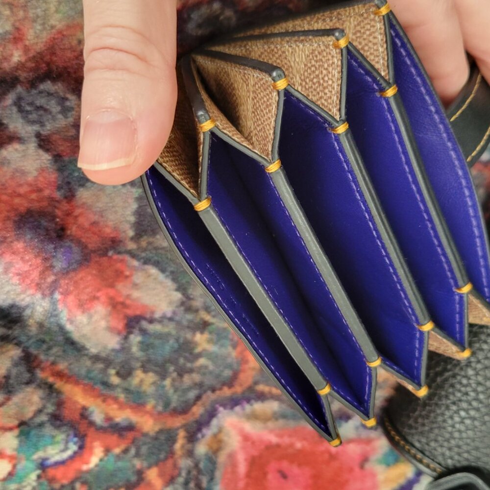 Limited edition Dark Fairytale accordion wallet Disney x Coach - Picture 4 of 4